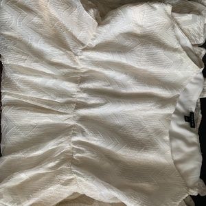 Torrid ivory and gold dress